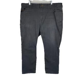 Ariat Rebar M4 Pants Mens 44x30 Gray Canvas Relaxed Straight Utility Workwear